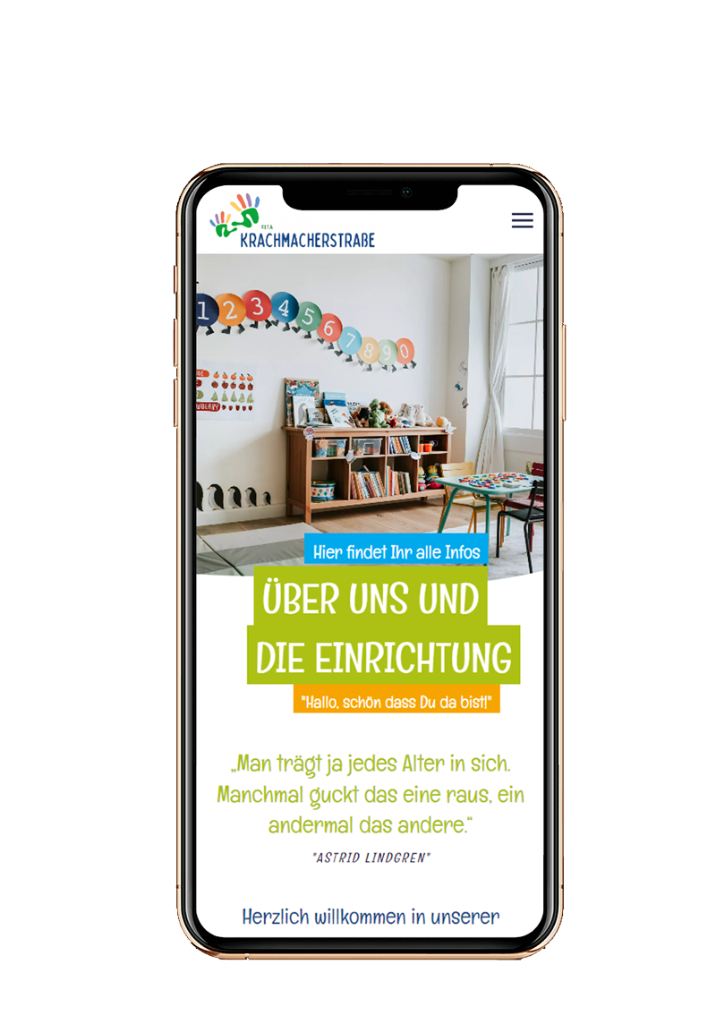 Jetzt Kita Kindergarten Kindertagesstätte-Website erstellen lassen und fröhliches Kinderlachen in die Welt tragen